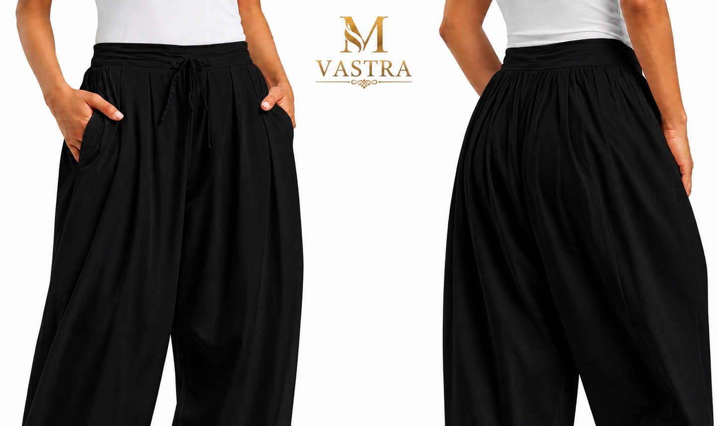 Classic White Cotton Afghani Salwar Pant for Women